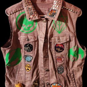 Battle Jacket Vest: Alien's Exist, Let's Hike Edition